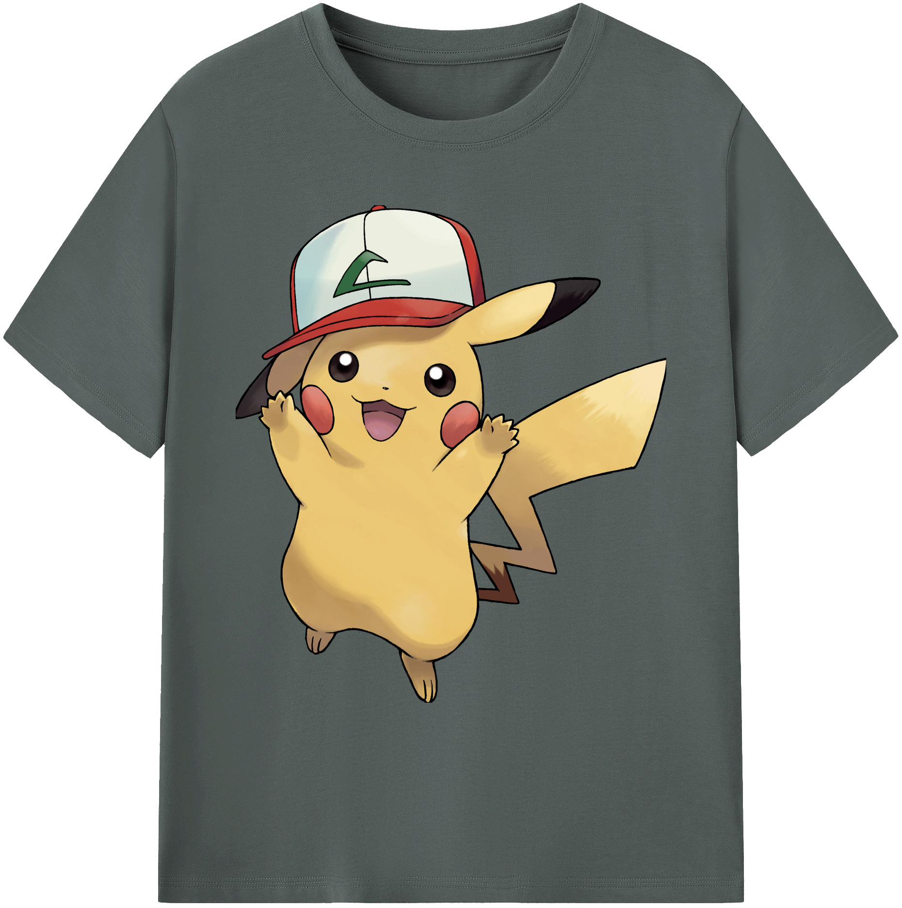 （画像用） ポケットモンスター Pokémon 綿100％ メンズ半袖Tシャツ｜肌触りやわらか＆通気性